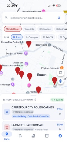 SendIt - Relais & Colis Screenshot 2 of 8