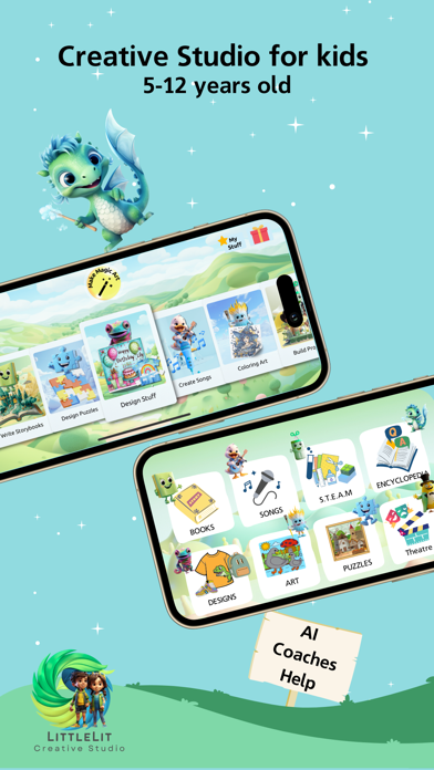LittleLit Kids Creative Studio Screenshot