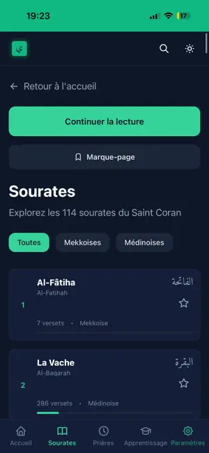 Bayyinah-CoranApp screenshot 2