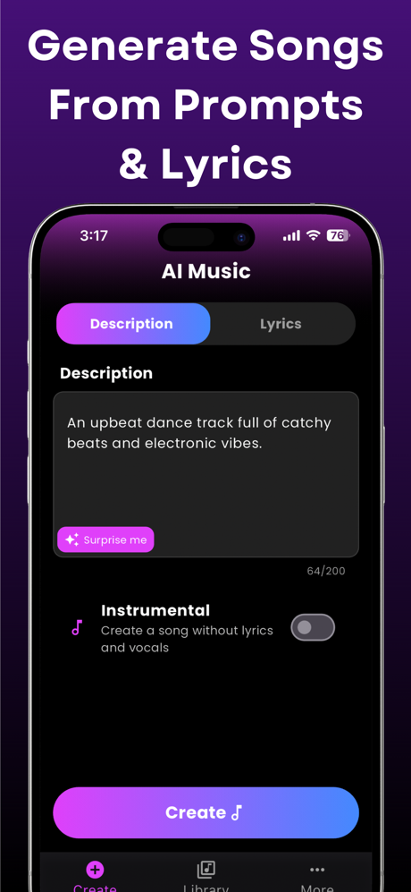 AI Song Generator AI Vocalist screenshot 2
