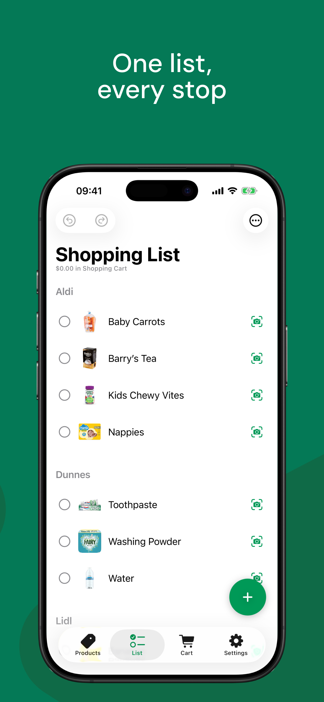 Cartsy: Your Grocery Companion