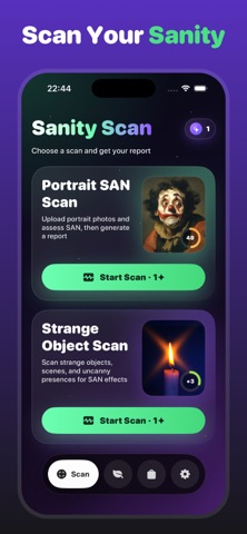 Sanity Scan - Measure Your SAN iPhone screenshot