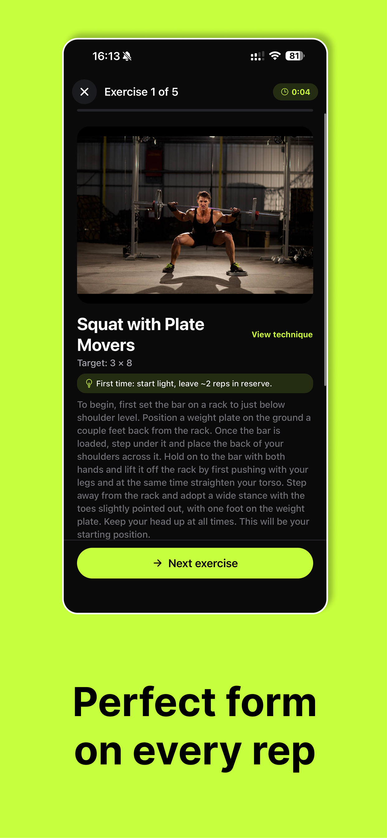 AI Workout Coach