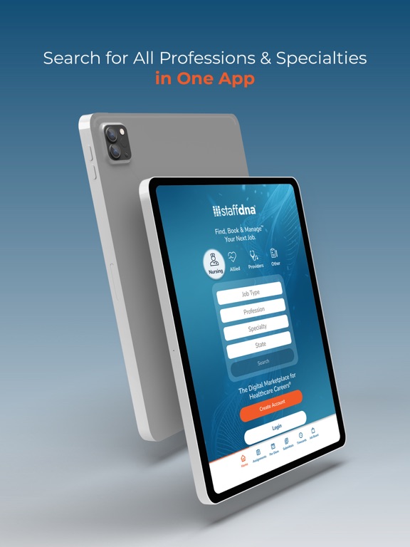 StaffDNA - Healthcare Careers iPad screenshot 6 - Medical app