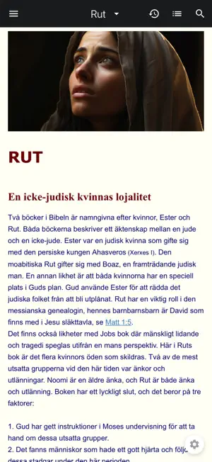 Svenska Kärnbibeln screenshot 1