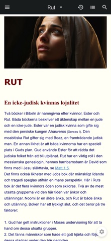 Svenska Kärnbibeln iPhone screenshot 1