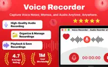 Voice recorder : Sound Memo iPhone image 1