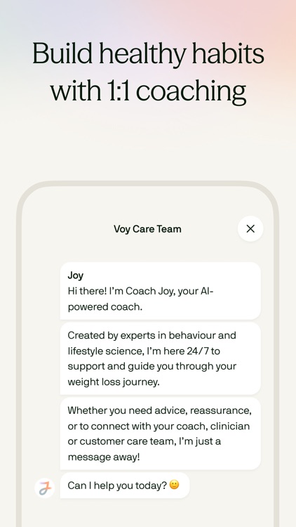 Voy - Weight loss programme