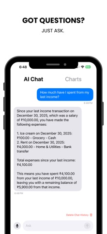 AIM AI Money Tracker Screenshot 2 of 4