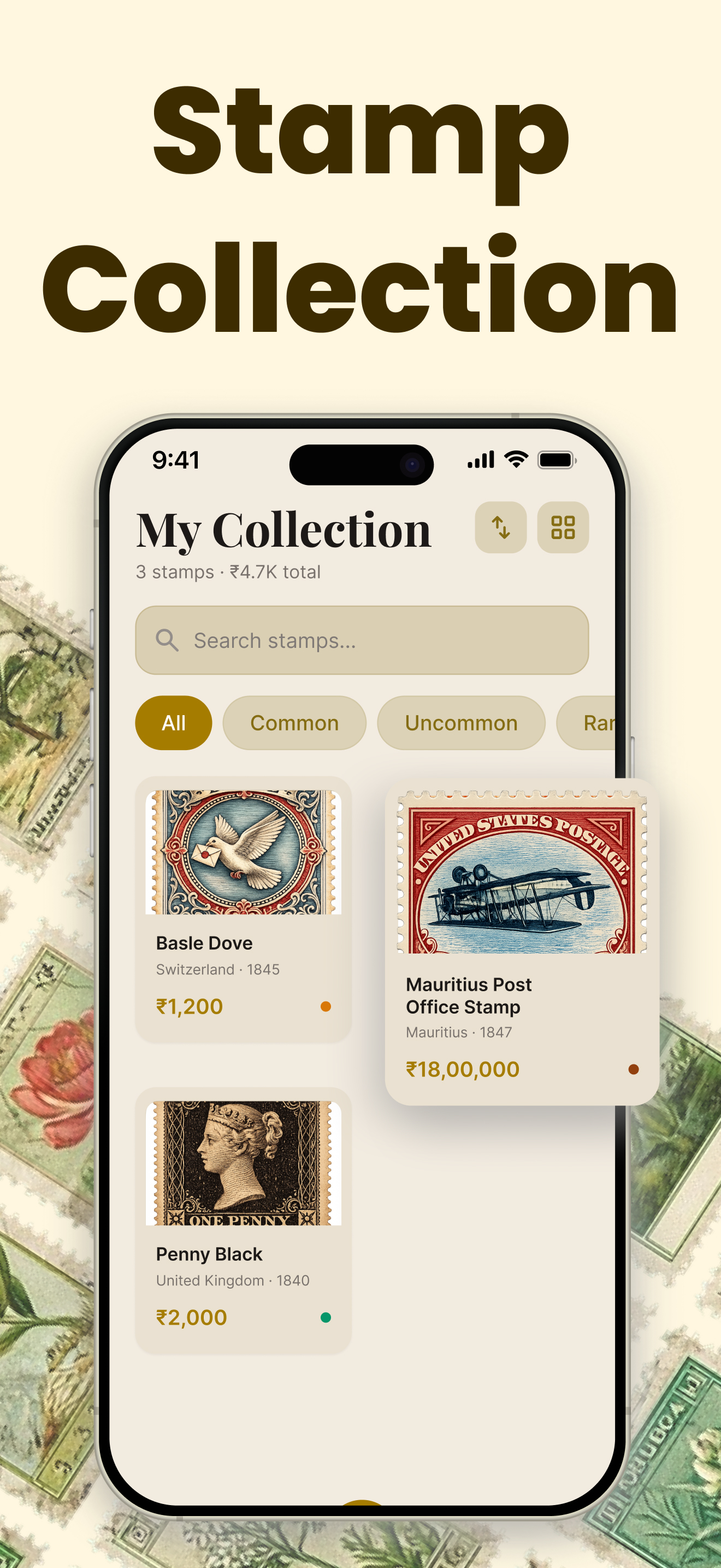 Stamp Identifier: Value & ID