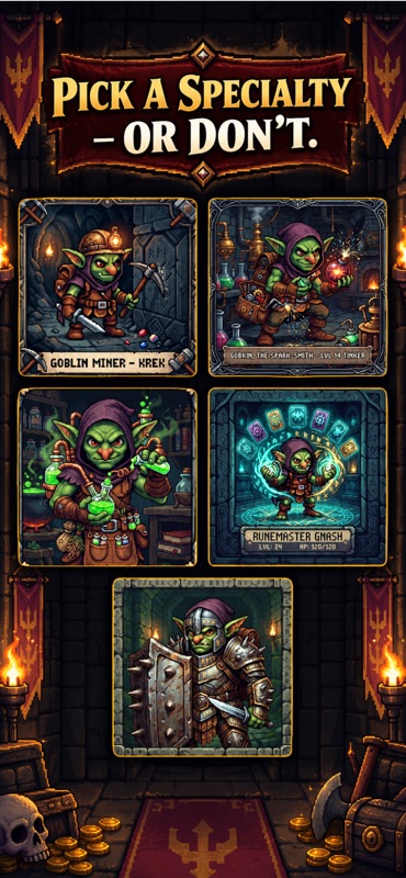 Goblin Card RPG: Tower Trials screenshot 5