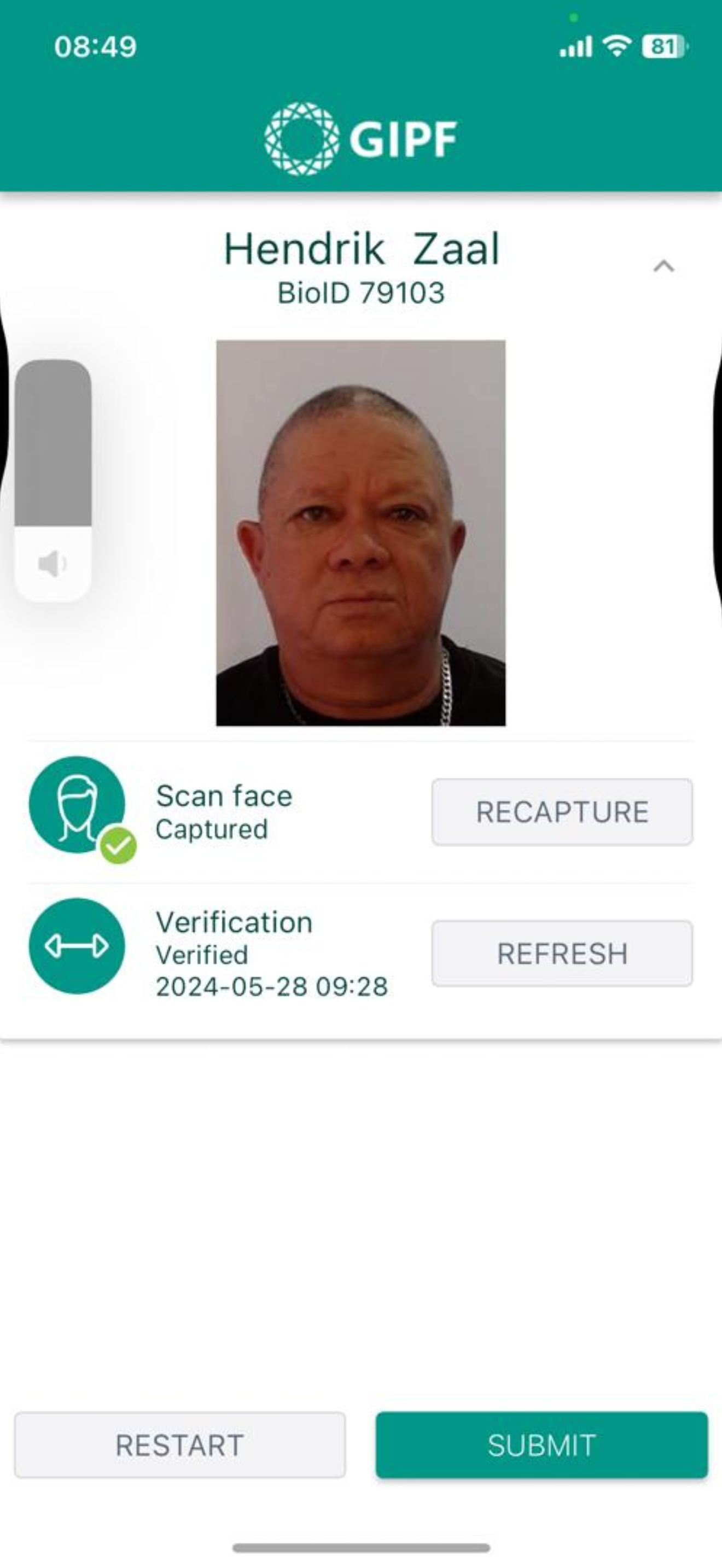 GIPF Member Verification