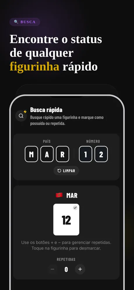 Figurinhas da Copa 2026 screenshot 5