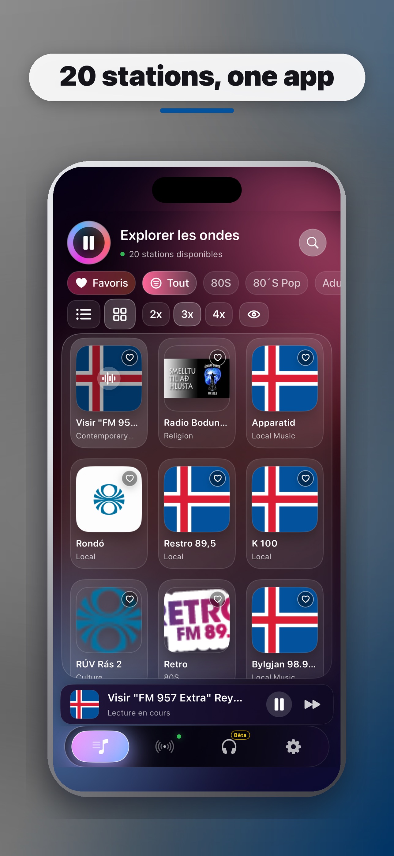 Screenshot 2 of Radio Iceland FM