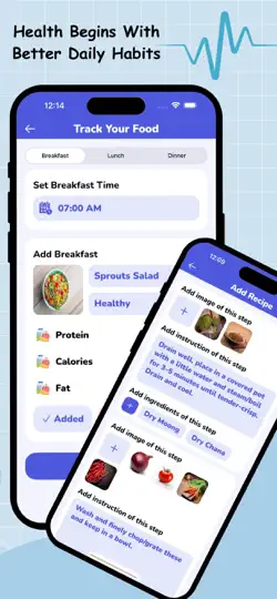 Capture d'écran de Healthify Pulse Mate sur iPhone 3