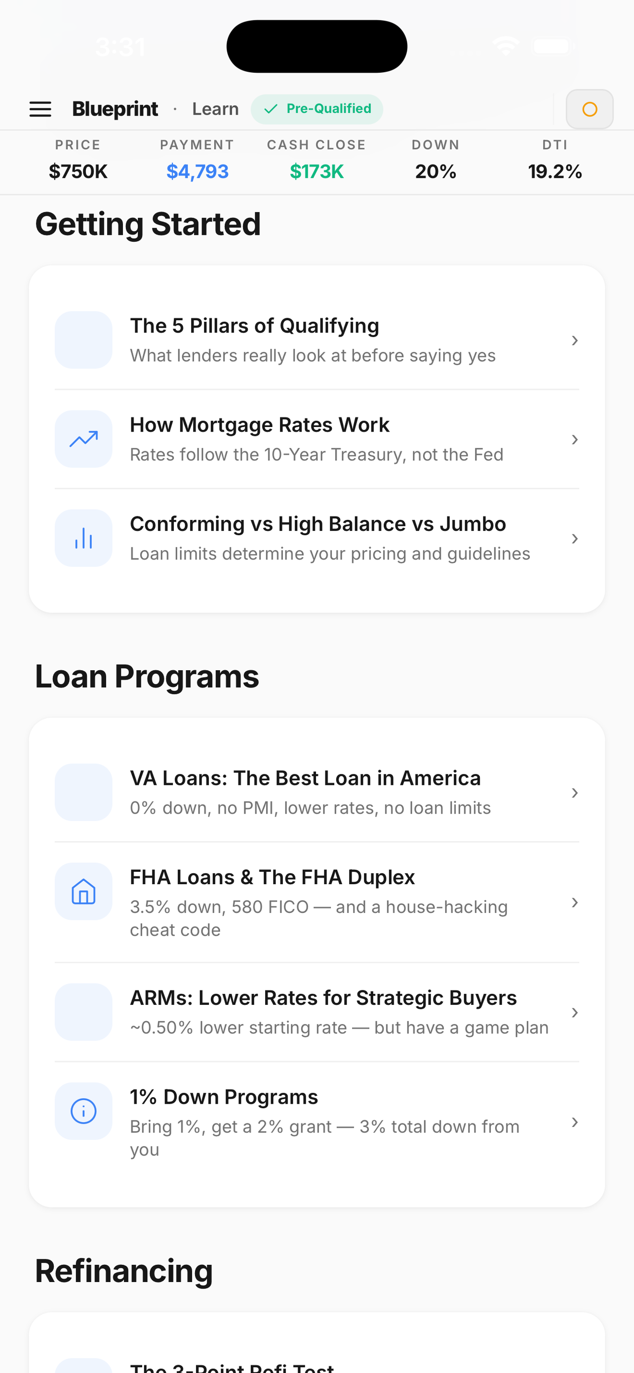 Mortgage Blueprint screenshot 5