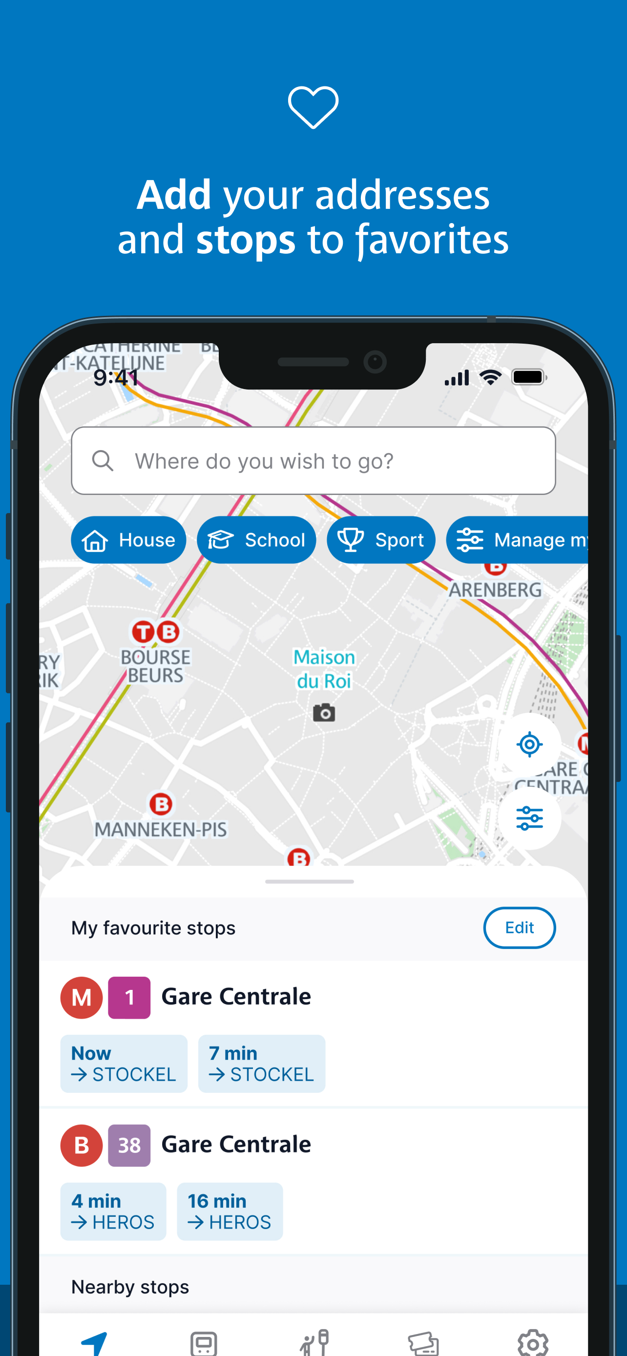STIB-MIVB screenshot 3