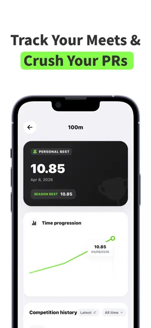 TrackNote: Track & Field Log screenshot 4