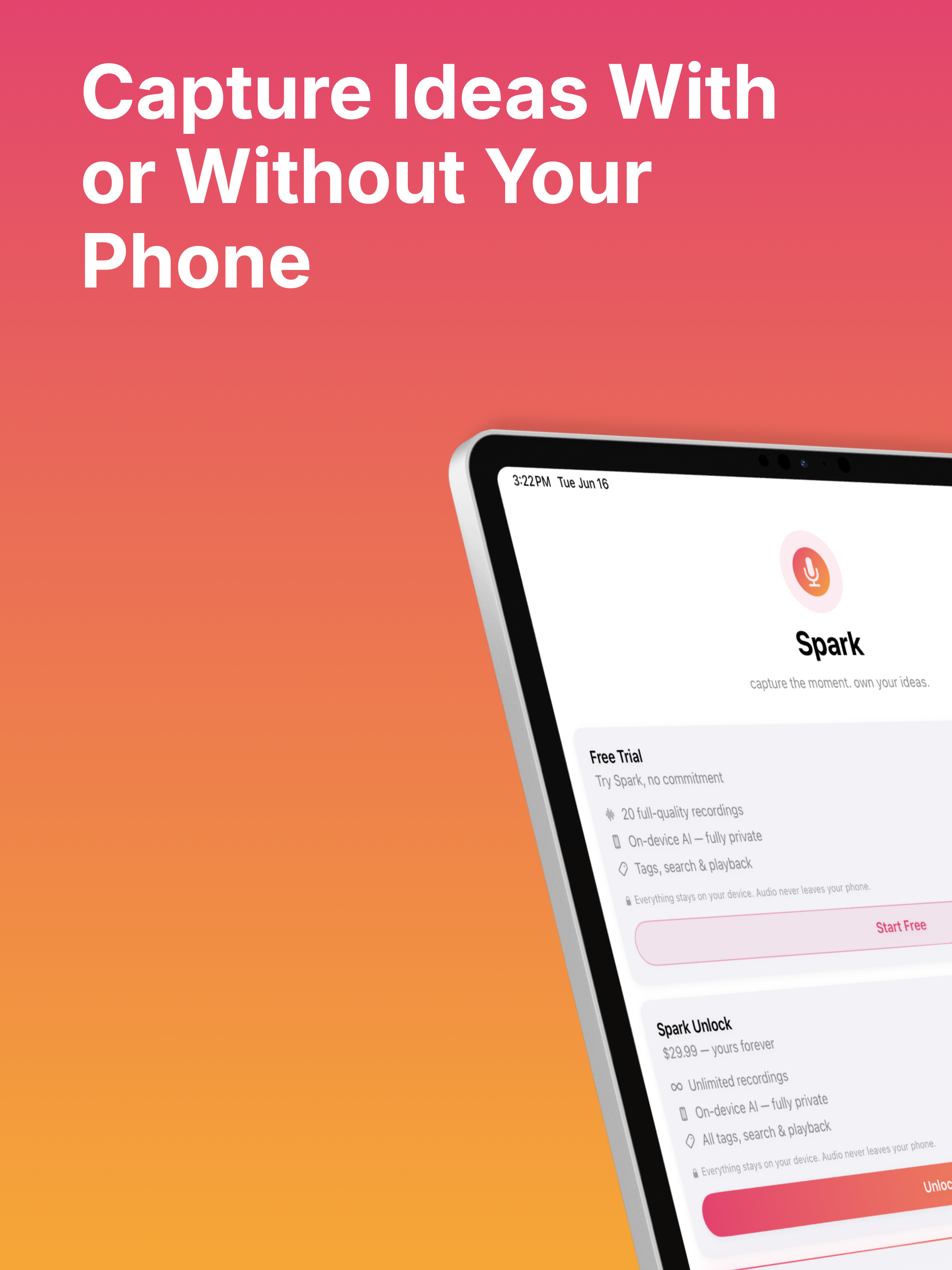 Spark - Capture Ideas screenshot 11