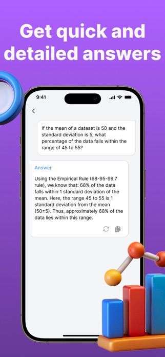 Statistics Solver & Calculator Screenshot 2 of 4