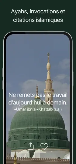 Capture d'écran de Widgets Du Coran: Versets sur iPhone 2
