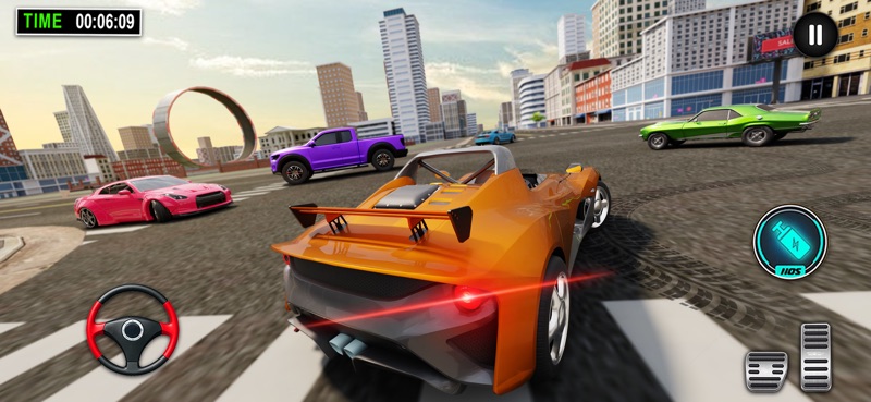 Bilkörningsspel: Bilracing screenshot 5