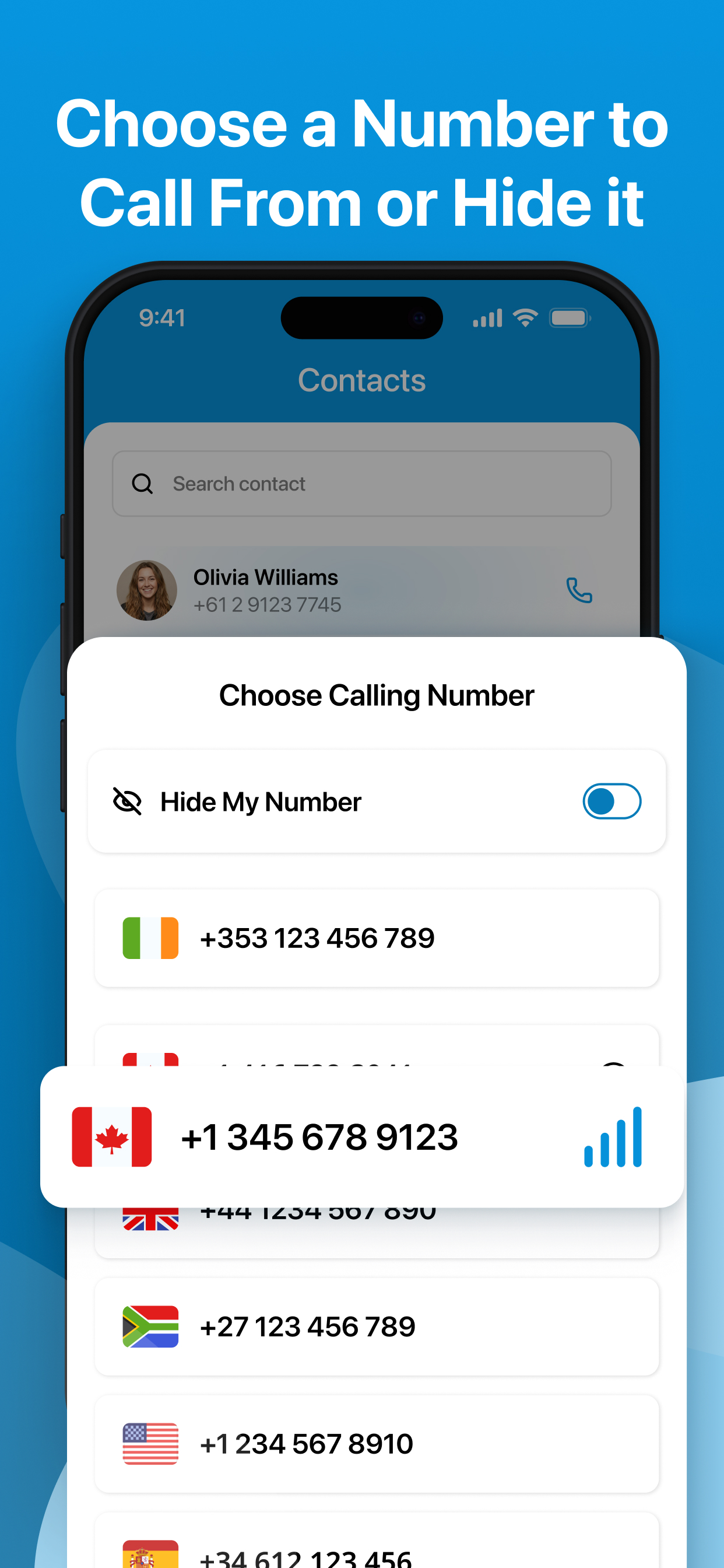 Telz: International Calling screenshot 7