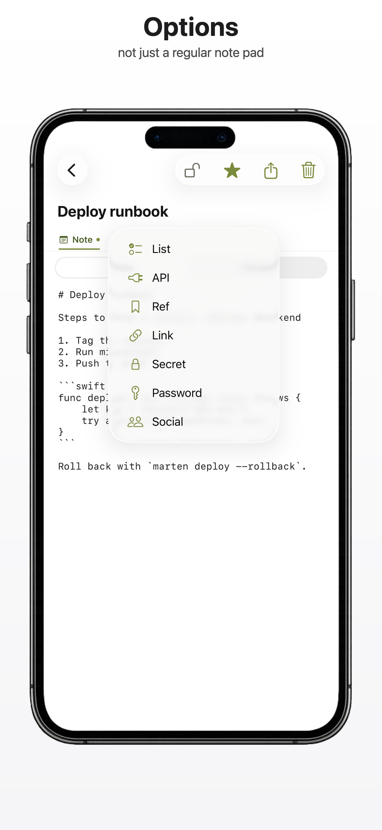 Marten: Markdown Code Notes screenshot 3
