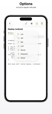Marten: Markdown Code Notes Screenshot 3 of 4