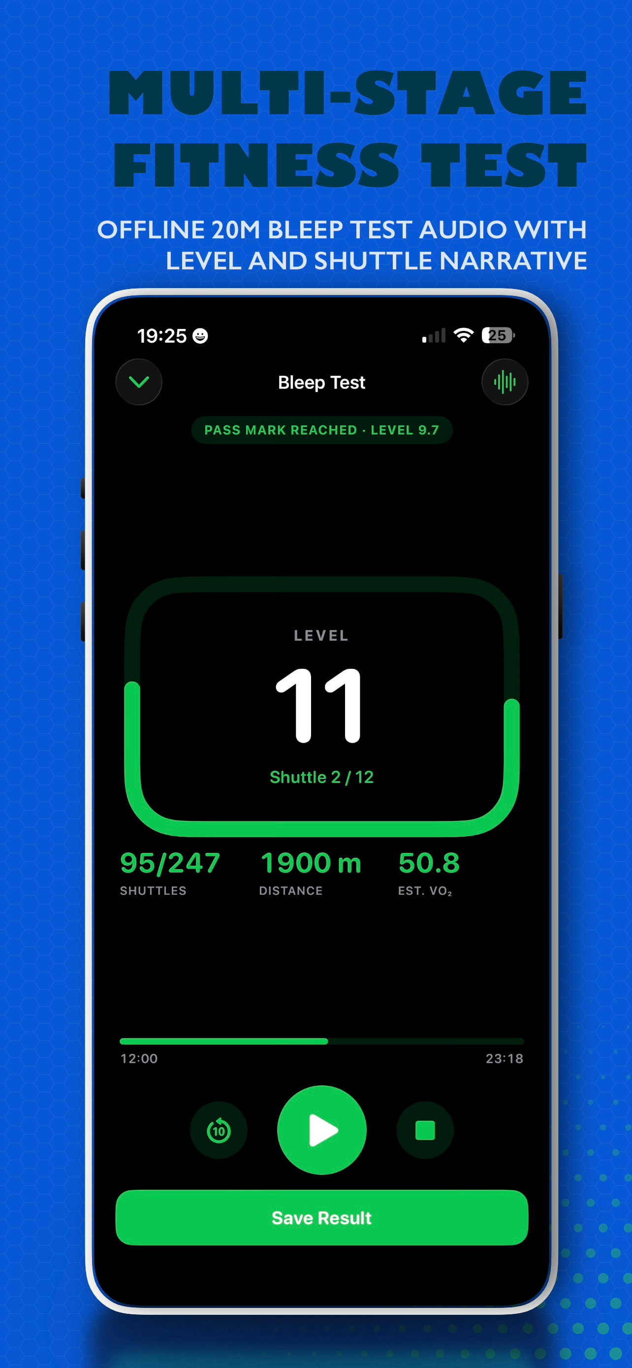 RMFA - The Bleep Test screenshot 2