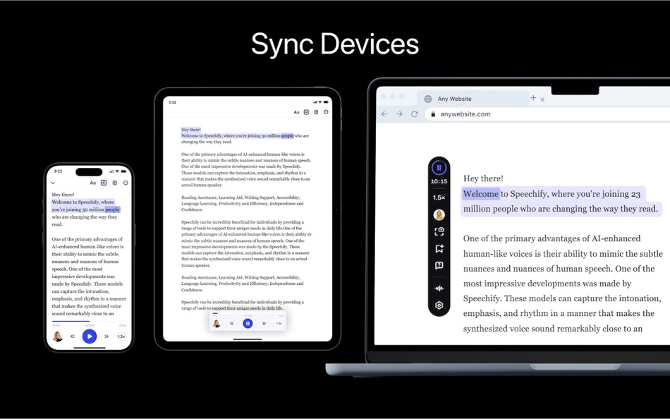 #5. Speechify for Desktop (macOS) 由: Speechify Inc.