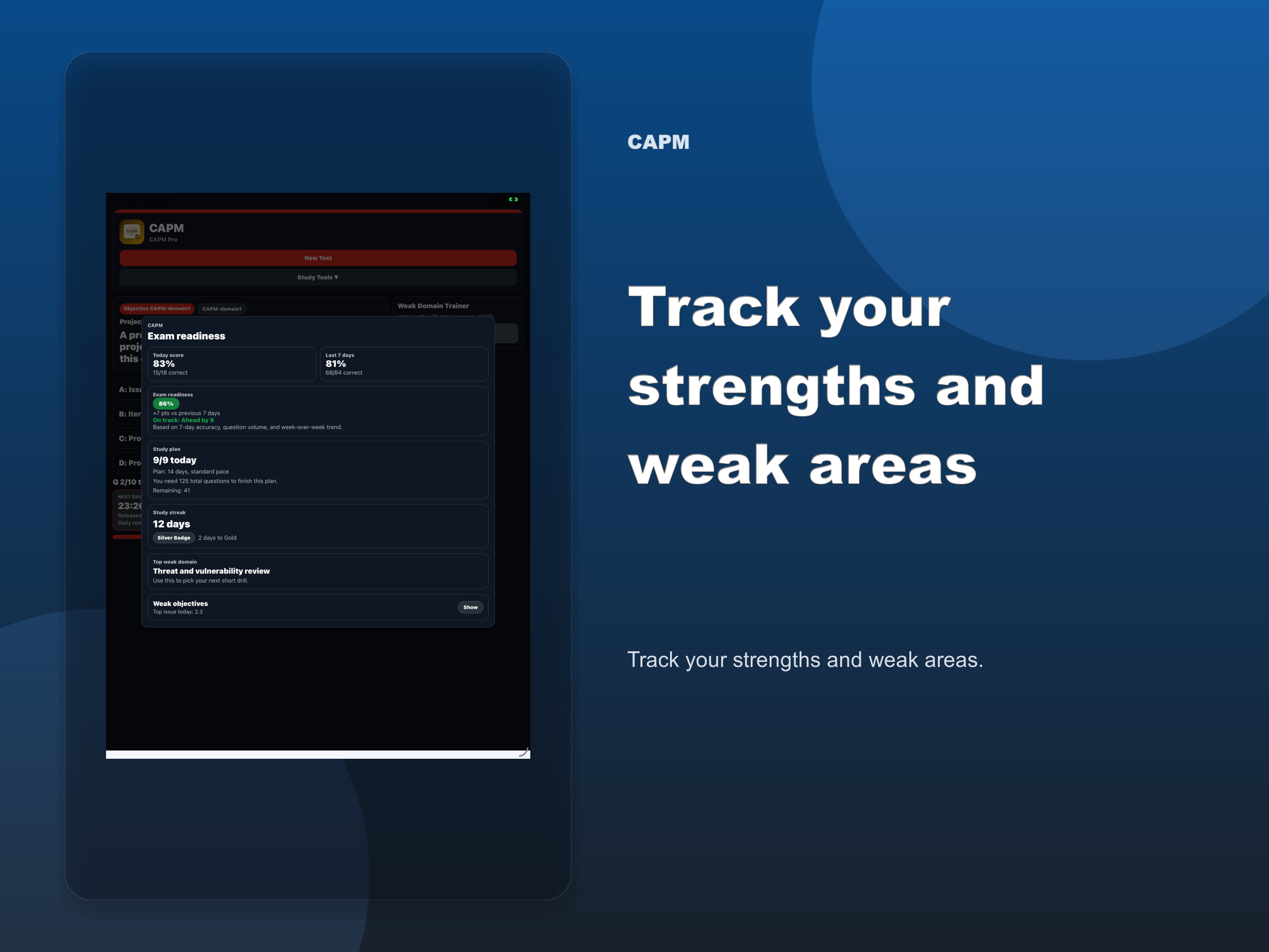 CAPM Practice Test screenshot 13