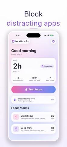 LockHour Pro Screenshot 1 of 6