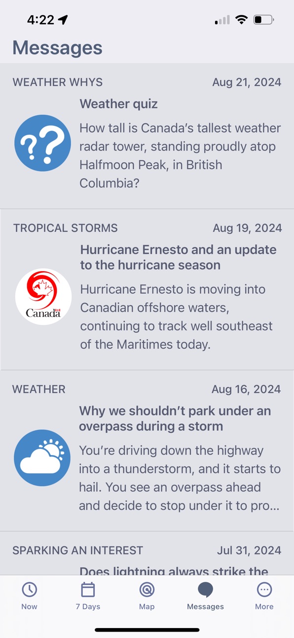 iPhone screenshot