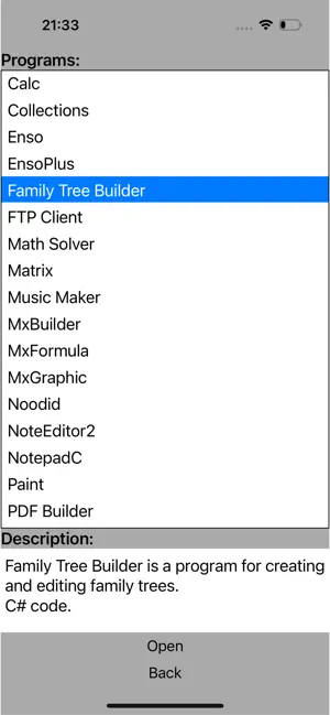 Program Codes screenshot 1