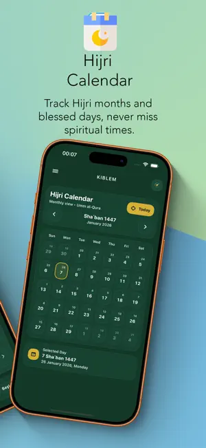 KIBLEM – Prayer, Qibla & Dhikr screenshot 3