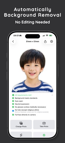 Quick Passport Photo Screenshot 2 of 4