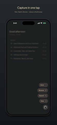 ZenNotes: Markdown Notes iPhone screenshot