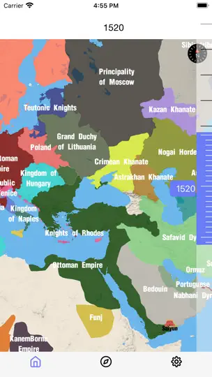 Historical Atlas iPhone Ekran Görüntüsü 5