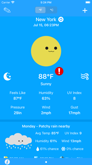 WeatherCute World Screenshot