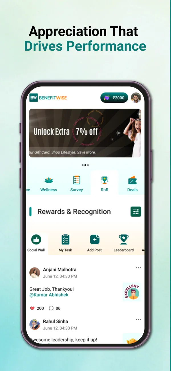 Screenshot #3 pour Benefitwise: Employee Rewards