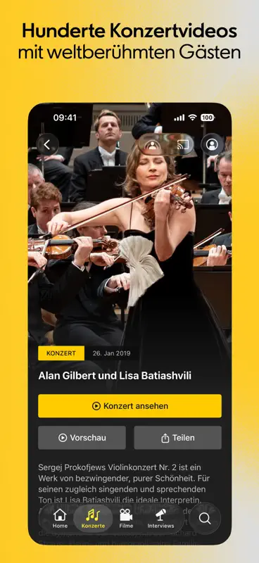 Berliner Philharmoniker screenshot 3 of 10