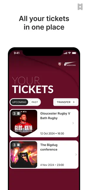 Kingsholm Stadium iPhone screenshot 2
