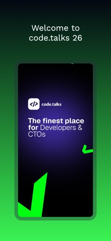 code.talks Screenshot 1 of 4