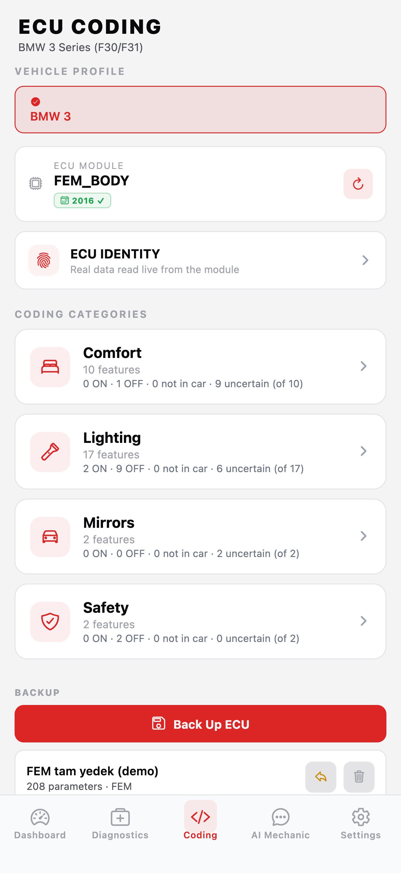 CarCoding: OBD2 Car Scanner screenshot 8