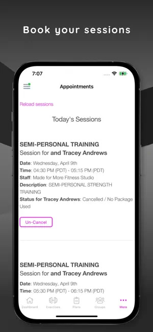 Made for More Fitness Studio screenshot 4