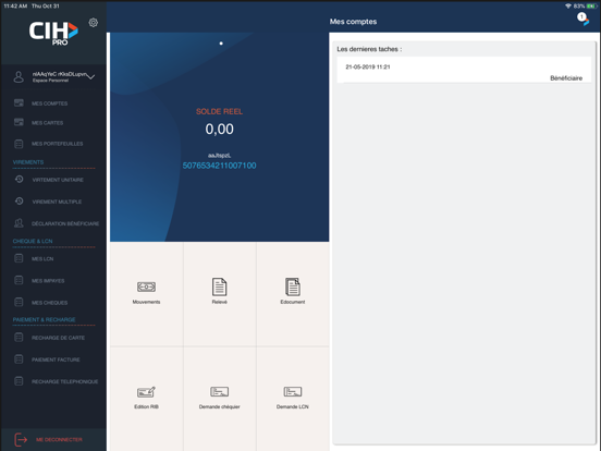 Screenshot #4 pour CIH MOBILE PRO