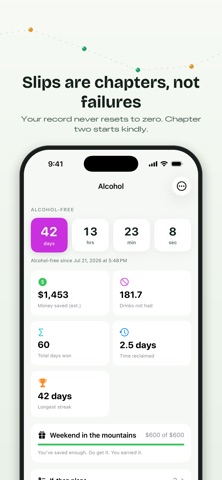 QuitKeep: Quit Vaping & Habits Screenshot 3 of 5