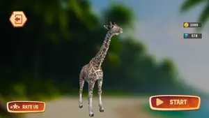 Giraffe Simulator Safari Game screenshot 1