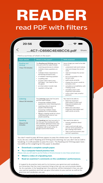 PDF Master : Reader&Converter Screenshot